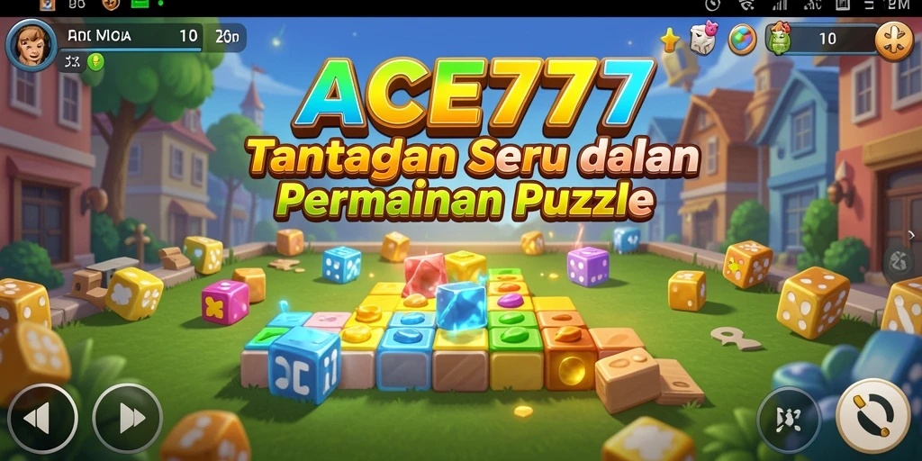 Tampilan gameplay ACE777 yang menarik dan menantang dalam permainan Puzzle.
