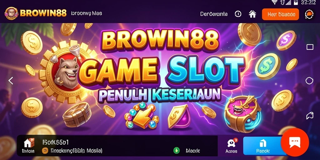 Gameplay seru BROWIN88 dengan fitur Slot yang menarik.