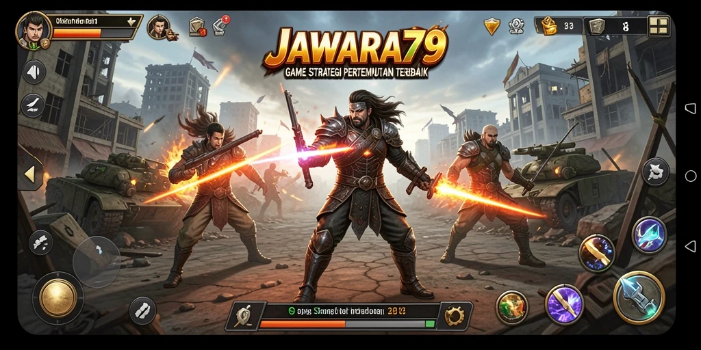 Tampilan gameplay JAWARA79 yang menarik dan strategis.