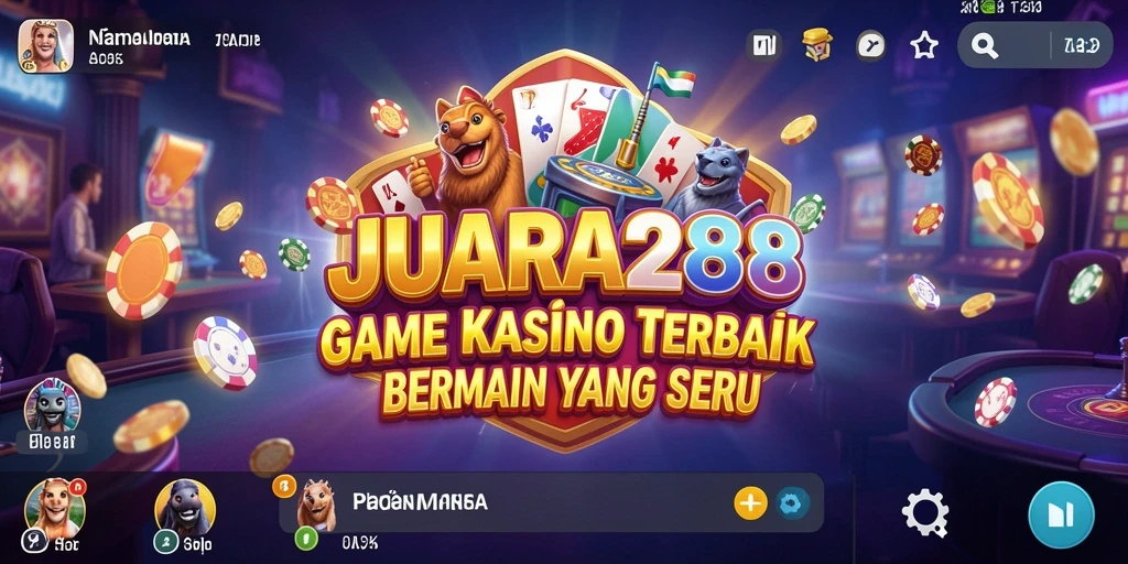 Tangkapan layar JUARA288 menampilkan gameplay kasino yang mendebarkan.