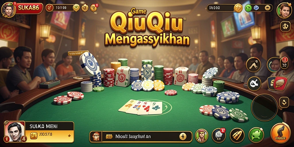 Gameplay seru QiuQiu dalam SUKA86 yang menantang!